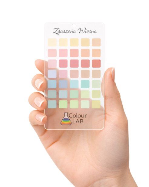 przezroczysta paletka kolorów - Zgaszona Wiosna w dłoni.png